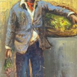 Giovanni Prassi, The flower seller - Giovanni Prassi (1945)