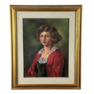 UNIDENTIFIED SIGNATURE, Portrait of a woman