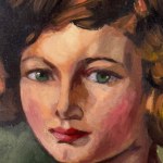 UNIDENTIFIED SIGNATURE, Portrait of a woman