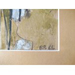 Piotr Potworowski (1898-1962), Wodospad nad Thohnet, 1961