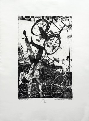 Mieczysław Wejman (1912-1997), Rowerzysta V, 1964