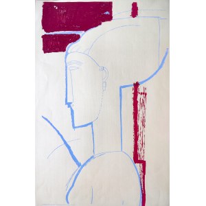 Amedeo Modigliani (1884-1920), Testa scultorea