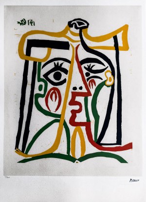 Pablo Picasso (1881-1973), Portrait Jacqueline w kapeluszu