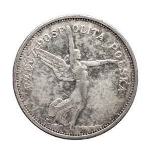 Poland, II Rzeczpospolita, 5 zloty 1928 zn. m., Nike, Warsaw