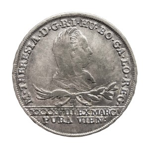 Oswiecim-Zator coins, Maria Theresa 1740-1780, 30 krajcar (two-zloty) 1776, Vienna