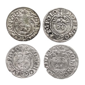 Poland, Sigismund III Vasa, set of 4 half-tracks 1622-1625