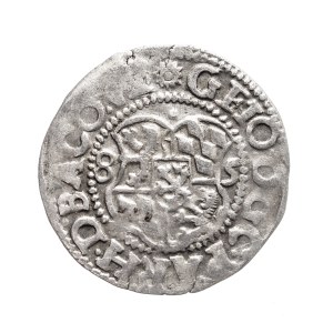Germany, Palatinate (Pfalz) - Veldenz, George John, 1/2 Batzen (2 krajcars) 1585