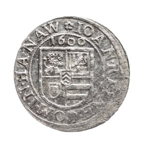 Germany, Hanau Lichtenberg, Johann Reinhard I, 3 krajcars 1600