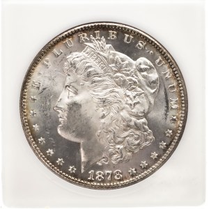 United States of America (USA), 1 Morgan dollar 1878 S, San Francisco, rarer vintage.