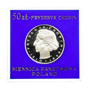 Poland, PRL, 50 zloty 1972, Frederic Chopin