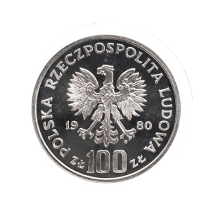 Poland, communist Poland, 100 zloty 1980, Jan Kochanowski