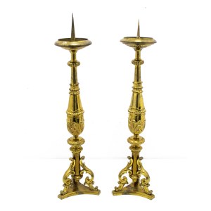 Set of candlesticks 20th century