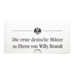 Germany, set of 5 coins 2 marks 1994, Willy Brandt (all mints)