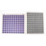 General Government, set of 2 sheets of stamps, Adolf Hitler