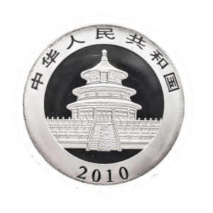 China, 10 yuan 2010, Panda, silver 1 oz