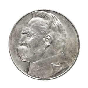 Poland, Second Republic, 10 zloty 1939, Pilsudski, Warsaw