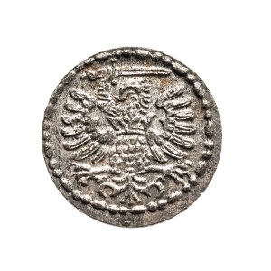 Polska, Stefan Batory, denar 1580, Gdańsk.