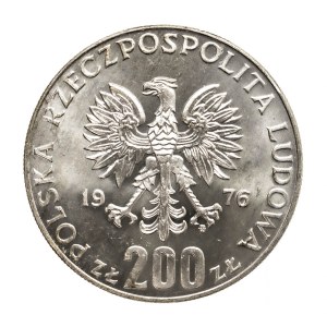 Poľsko, Poľská ľudová republika, 200 zlatých 1976, Olympijské hry