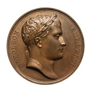 France, Napoleon Bonaparte, medal - creation of the Duchy of Warsaw 1807