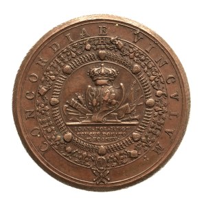 France, Poland, Louis XIV, John III Sobieski - medal to commemorate the relief of Vienna 1675