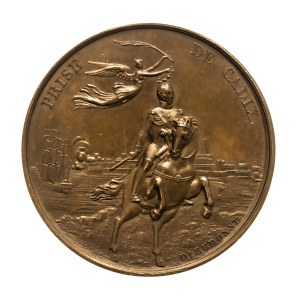 Francja, Ludwik Antoni d’Artois, medal - zdobycie Kadyksu 1823