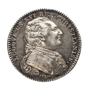 France, Louis XVI, token - States of Burgundy 1789, silver