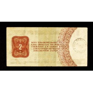 PRL, Pewex, komoditný dlhopis, 2 doláre 1.10.1979, séria HM