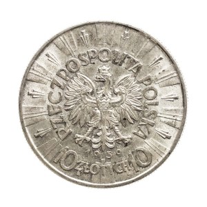 Polen, Zweite Polnische Republik, 10 Zloty 1939, Piłsudski, Warschau