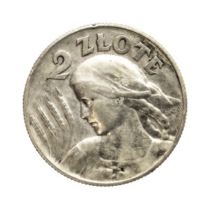 Polen, Zweite Polnische Republik, 2 Zloty 1925, London