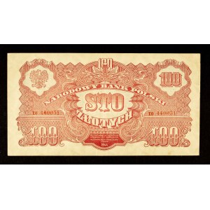 Poland, PRL, 100 Zlotych 1944, EO series, mandatory.