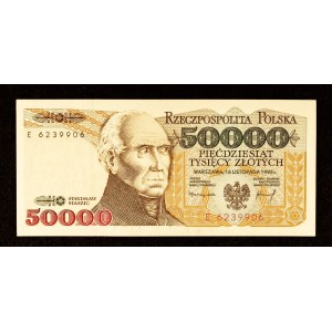 Republik Polen, 50000 ZŁOTY 16.11.1993. Reihe E.