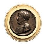 Francja, Napoleon Bonaparte, medal - Memoriał ze Św. Heleny 1840
