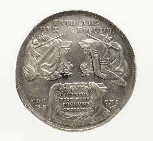 Polska, August II Mocny, talar wikariacki, Drezno 1711 ILH