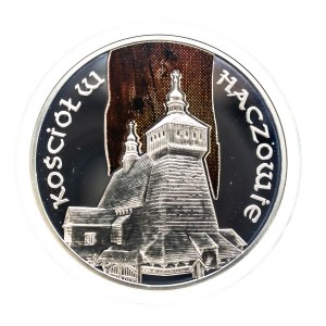 Polsko, Polská republika od roku 1989, 20 PLN 2006, kostel v Haczówě