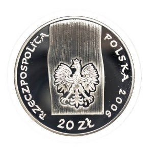 Polsko, Polská republika od roku 1989, 20 PLN 2006, kostel v Haczówě