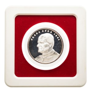 Polska, medal Jan Paweł II, Jasna Góra 1991, uncja srebra