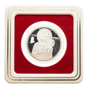 Polska, medal Jan Paweł II, Jasna Góra 1991, uncja srebra