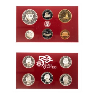 Stany Zjednoczone Ameryki (USA), zestaw monet Silver Proof Set 2004