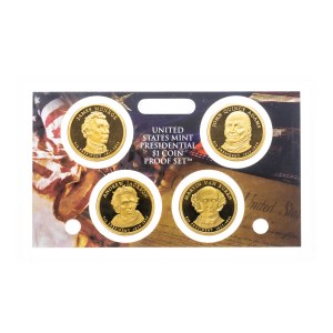 Vereinigte Staaten von Amerika (USA), 1 $ Münzsatz Präsidenten 2008
