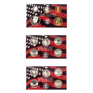 United States of America (USA), Silver Proof Coin Set 2003
