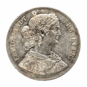 Německo, Frankfurt nad Mohanem, 2 tolary (2 vereinsthaler) 1862 Frankfurt nad Mohanem