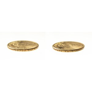 United States of America (USA), set of 2 2007 $1 coins, George Washington (type 2)