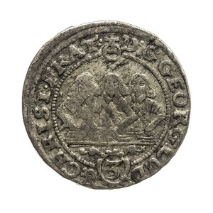 Silesia, Duchy of Legnicko-Brzesko-Wołowo, three brothers, 3 krajcary 1656, Brzeg