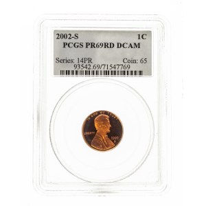 Vereinigte Staaten von Amerika (USA), 1 Cent 2002 S, San Francisco