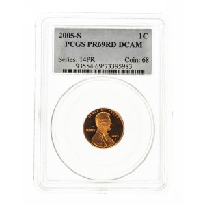 United States of America (USA), 1 cent 2005 S, San Francisco