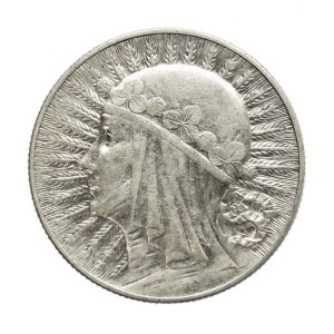 Polska, II Rzeczpospolita, 5 złotych 1933, Kobieta, Warszawa