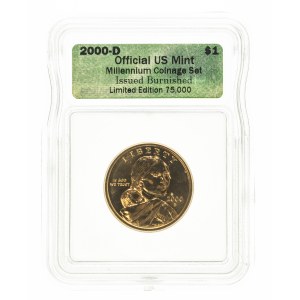 United States of America (USA), $1 2000 D, Sacajawea, Denver
