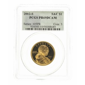 Stany Zjednoczone Ameryki (USA), 1 dolar 2002 S, Sacajawea, San Francisco