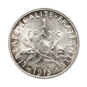 Francie, Třetí republika, 1 frank 1913