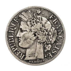 Frankreich, Dritte Republik, 2 Francs 1871